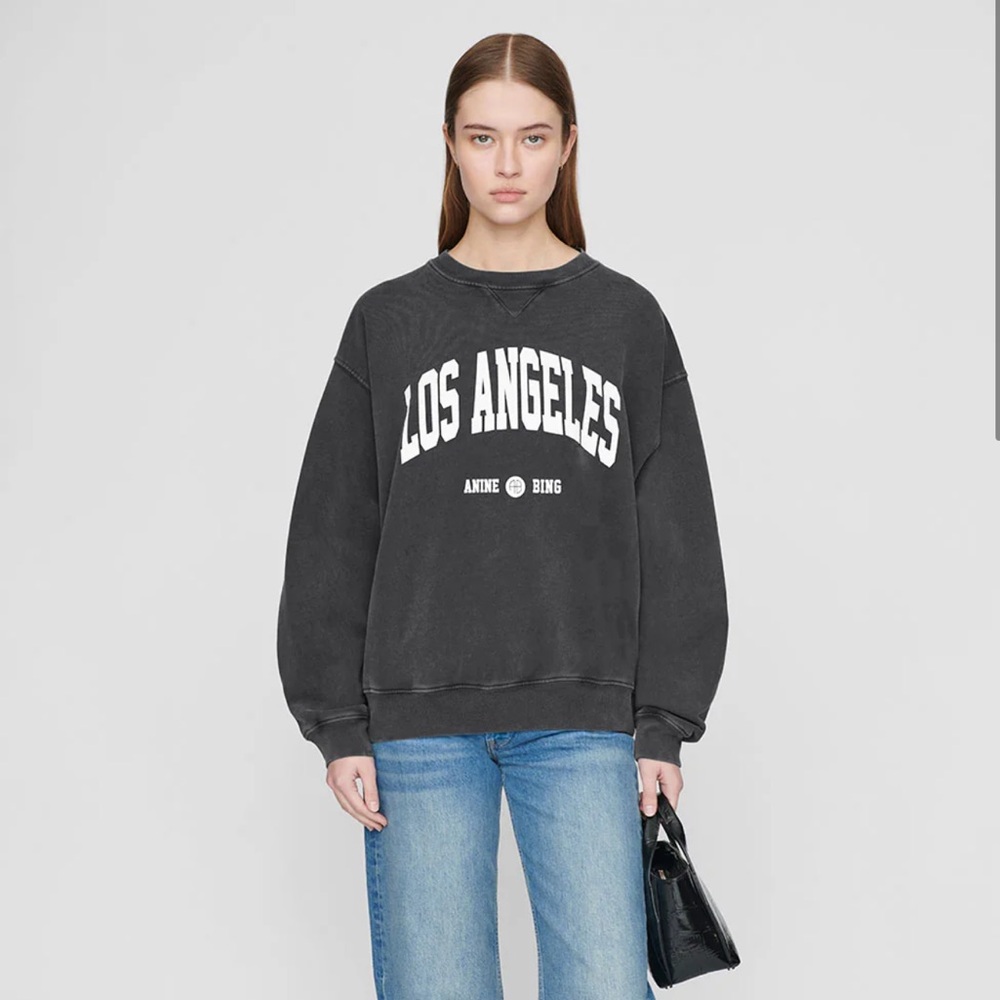 Anine Bing Black Los Angeles Sweater